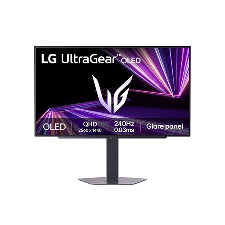 LG UltraGear OLED 27GX704A - Migliori Monitor Gaming Sotto 500 € 2026 OLED QHD 240 Hz
