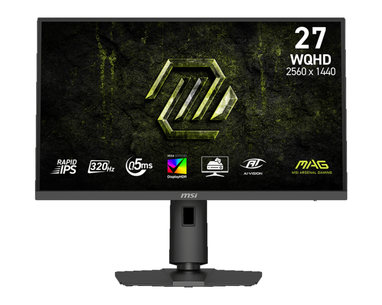 MSI MAG 274QPF X32 - Migliori Monitor Gaming Sotto 500 € 2026 Rapid IPS 320 Hz
